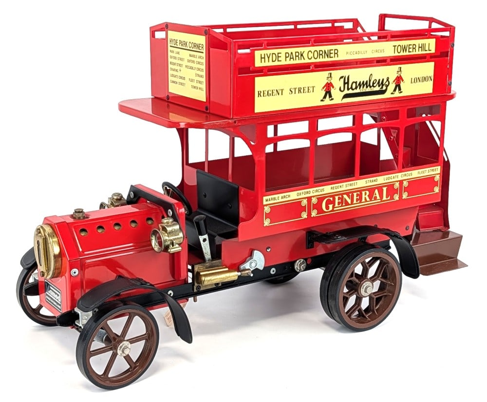 Mamod Hyde Park Corner London General Bus Steam Model (1 of 8)
