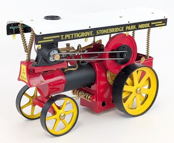 Wilesco D409 Showman's Steam Engine Tractor Model