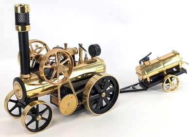 Wilesco D430 Steam Locomotive Model and Water Tank