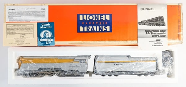 Lionel C&O Streamline Hudson Loco & Tender 6-18043
