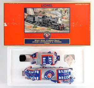 Lionel West Side Lumber Shay Steam Locomotive & Tender 28022