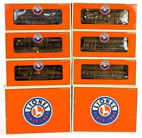 (2) Lionel West Side Lumber Log Car (3-Pack) 6-17564