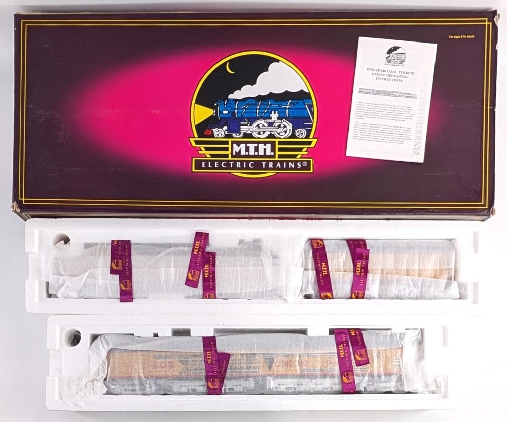 MTH Union Pacific #80 Coal Turbine Engine Set 20-2214-1 (1 of 6)