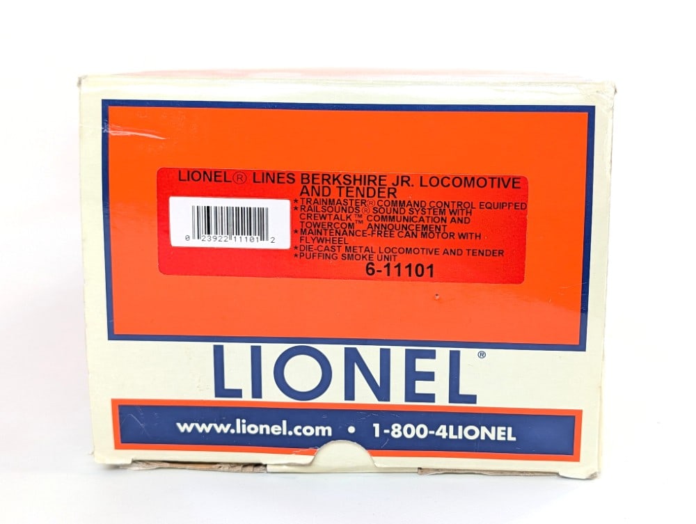 Lionel Lines Berkshire Jr. Locomotive and Tender 6-11101 - 6