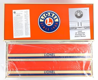 Lionel Pennsylvania "The Trail Blazer" 18" Aluminum Car 2- Pack 6-25420