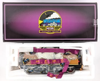 MTH Tinplate Traditions 408E Standard Gauge Electric Loco Two Tone Brown