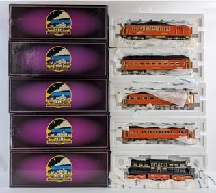 MTH Tinplate Traditions Ives Olympian Passenger Set No. 10-1164c