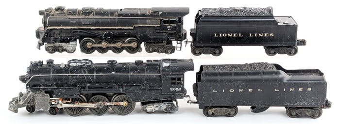 Lionel 671 Locomotive w/ Tender & 2056 Locomotive w/ Tender