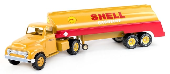 Custom Tonka Shell Gasoline Tanker Truck