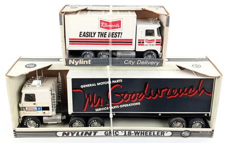 Nylint Mr. Goodwrench Truck and Klement's Truck