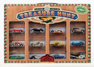 2001 Hot Wheels 12-Car Treasure Hunt Set