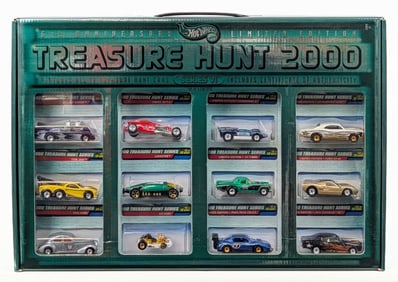2000 Hot Wheels 12-Car Treasure Hunt Set