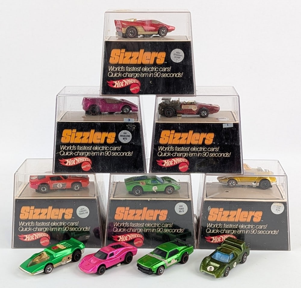 (10) Hot Wheels Sizzlers Cars (1 of 11)