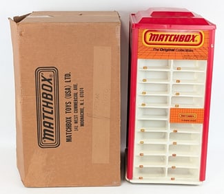 Vintage Matchbox Rotary Store Display w/ Original Box