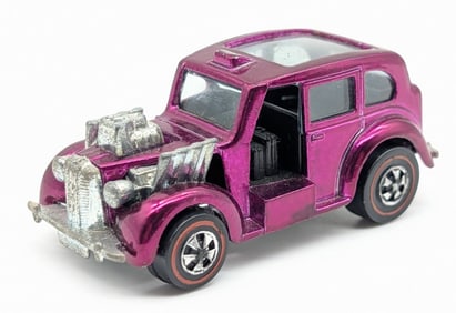 Hot Wheels Redline Magenta Cockney Cab