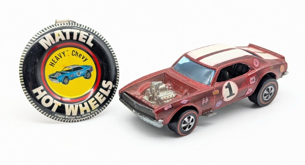 Hot Wheels Redline Heavy Chevy w/ Button (1 of 8)