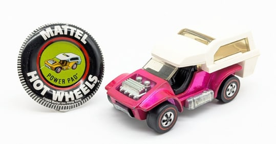 Hot Wheels Redline Pink Power Pad with Button