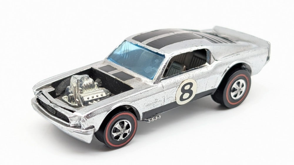 Hot Wheels Redline Chrome Mustang Boss Hoss (1 of 6)