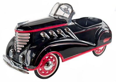 Restored Steelcraft Auburn Supercharger Pedal Car