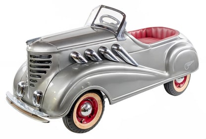 Restored Steelcraft Auburn Supercharger Pedal Car