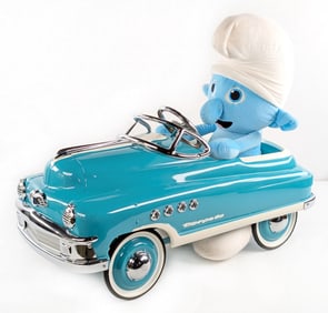 Restored Murray Buick Torpedo Pedal Car