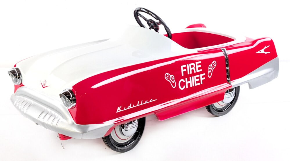 Restored Garton Kidillac Fire Chief Pedal Car (1 of 11)