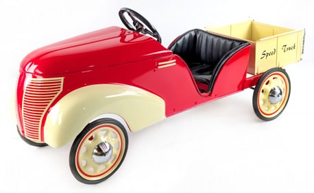 Restored Gendron Speed Truck Dump Truck Pedal Car