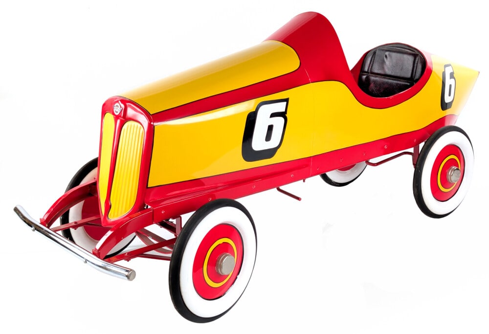 Custom American National Stutz Racer Pedal Car (1 of 11)