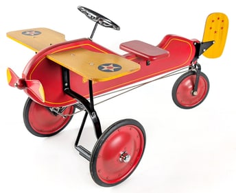 Restored Rolls Racer Air Mail Pedal Airplane