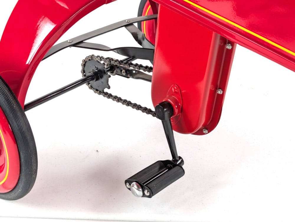 Restored Corcoran Red Eagle Pedal Airplane - 7