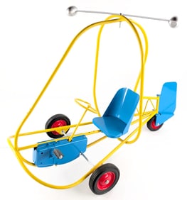 Restored Doepke Pedal Helicopter