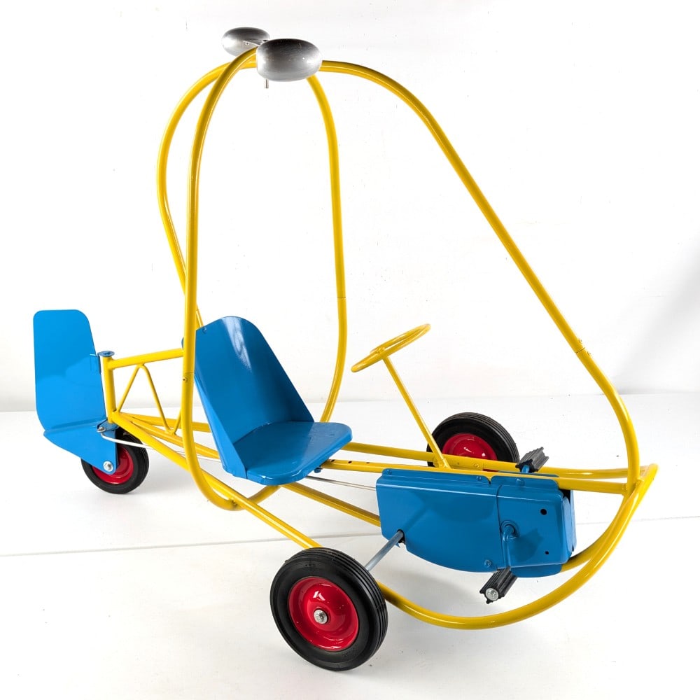 Restored Doepke Pedal Helicopter - 6