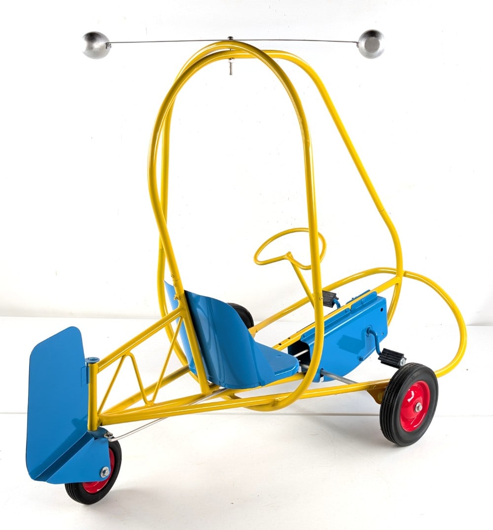 Restored Doepke Pedal Helicopter - 7