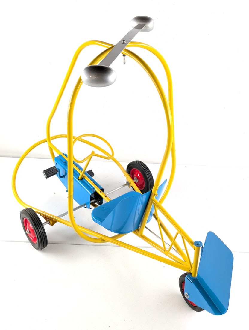 Restored Doepke Pedal Helicopter - 9