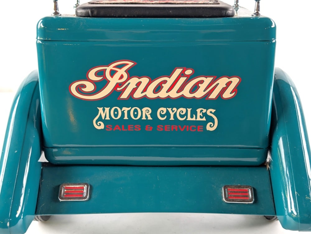 Custom Indian Pedal Tricycle / Motorcycle - 11