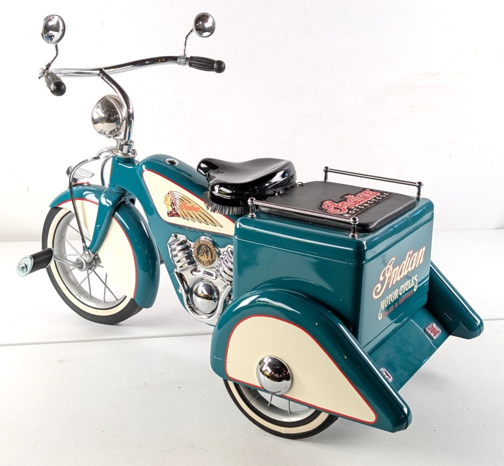 Custom Indian Pedal Tricycle / Motorcycle - 12