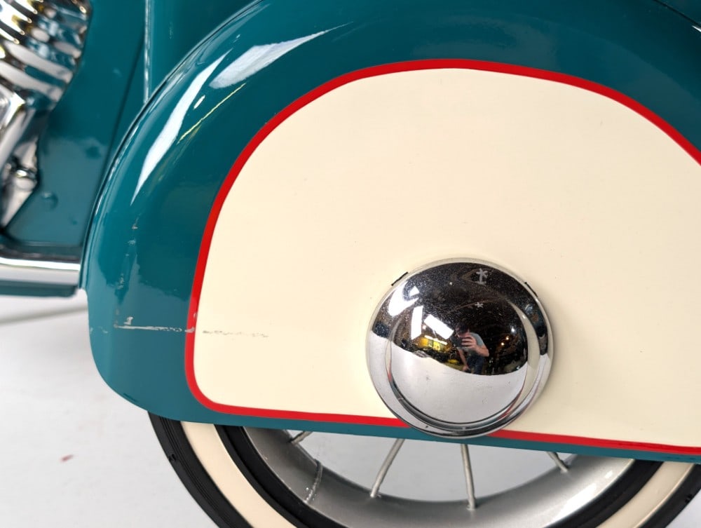 Custom Indian Pedal Tricycle / Motorcycle - 13