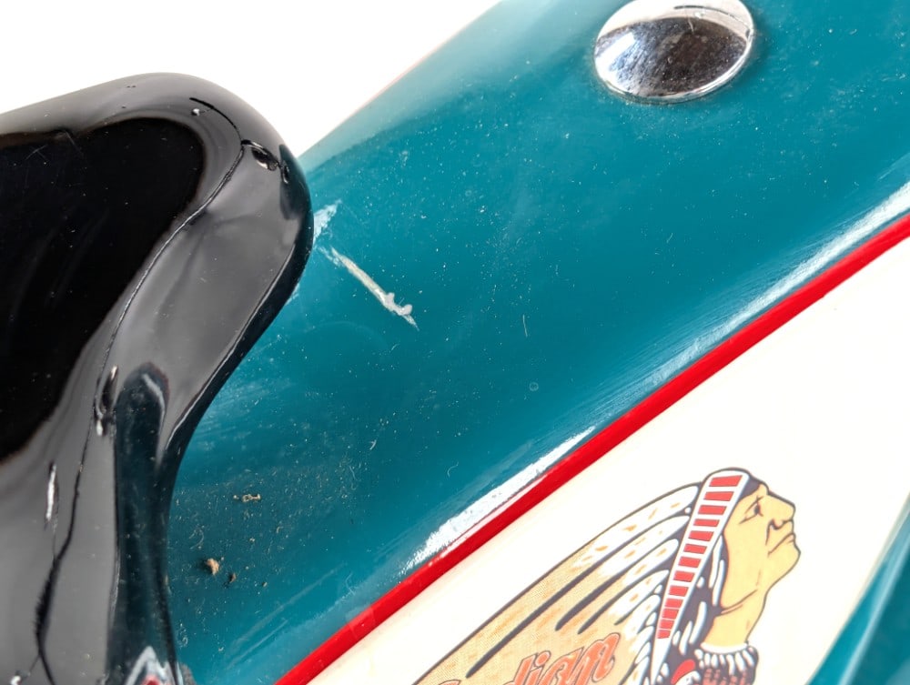 Custom Indian Pedal Tricycle / Motorcycle - 9