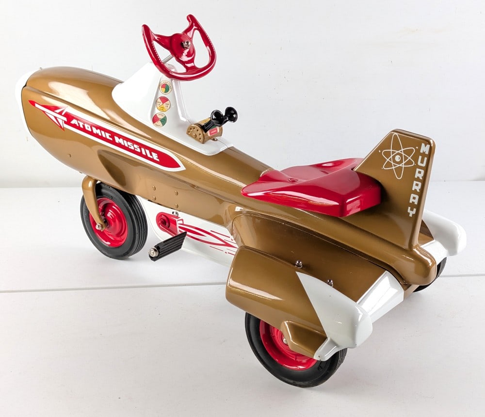 Restored Murray Atomic Missile Pedal Space Rocket - 10