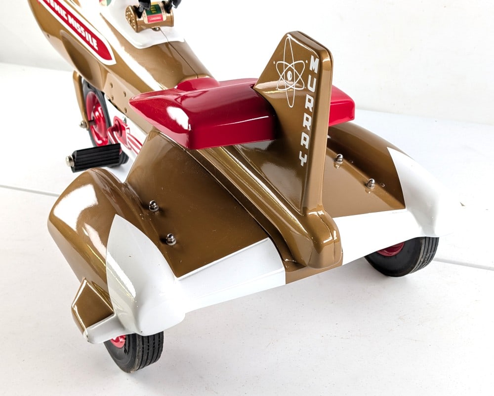 Restored Murray Atomic Missile Pedal Space Rocket - 11