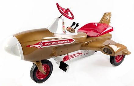 Restored Murray Atomic Missile Pedal Space Rocket