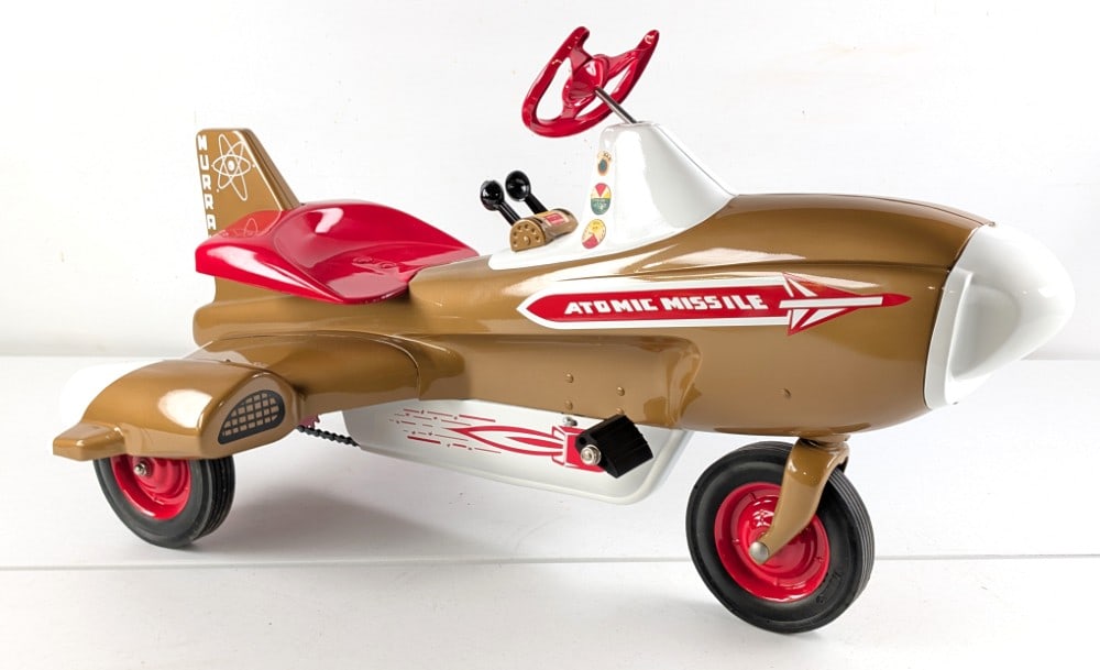 Restored Murray Atomic Missile Pedal Space Rocket - 3