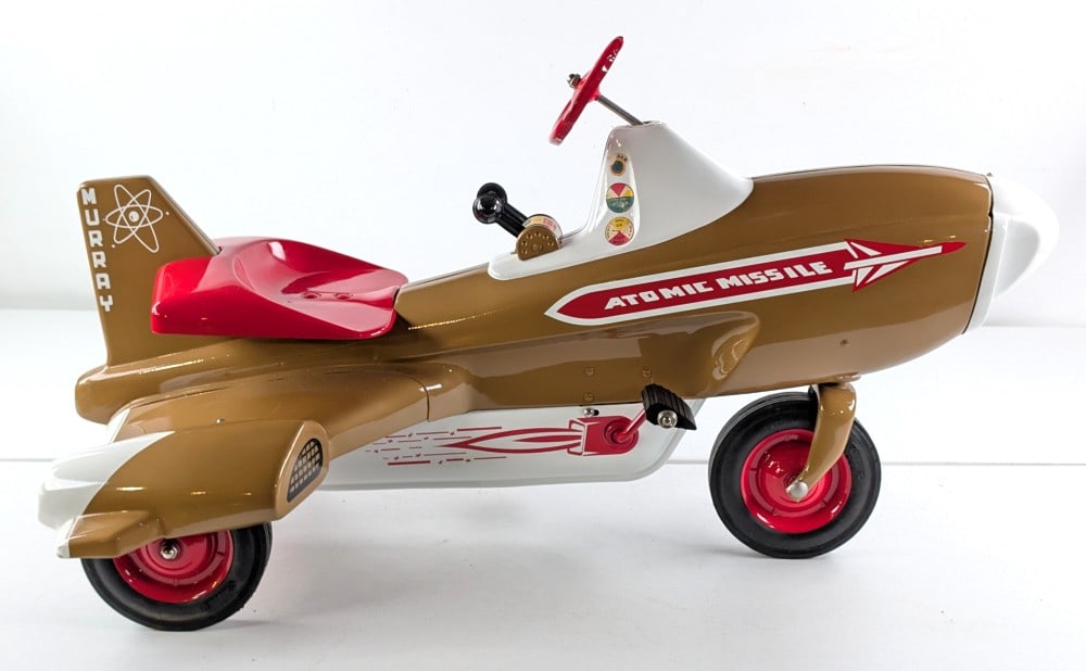 Restored Murray Atomic Missile Pedal Space Rocket - 4