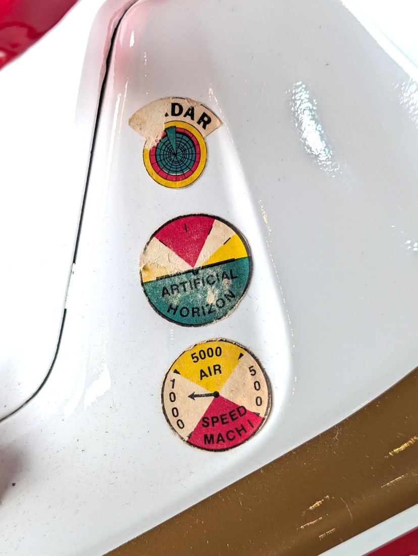 Restored Murray Atomic Missile Pedal Space Rocket - 6