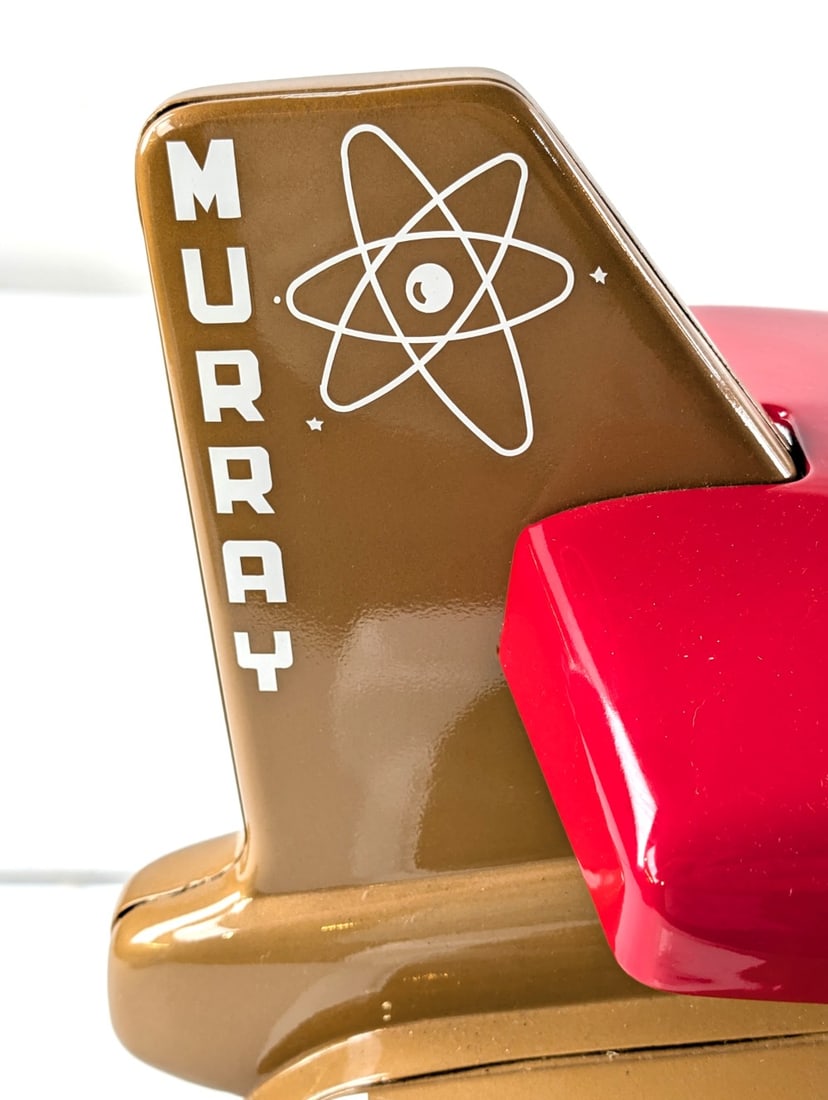 Restored Murray Atomic Missile Pedal Space Rocket - 8