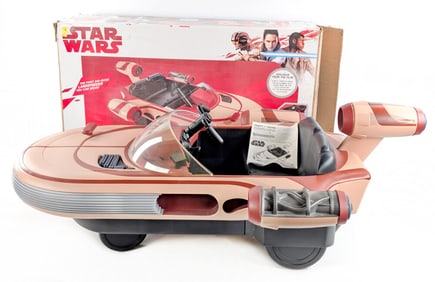 Luke Skywalker's Landspeeder Ride On Toy w/ Box