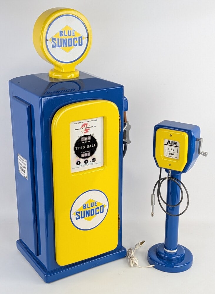 Pedal Car Size Sunoco Gas Pump w/ Matching Eco Air Meter (1 of 12)
