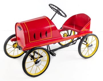 Restored Gendron Early Ford Spoke Wheel Pedal Car