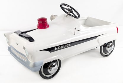 Restored Garton Police Pedal Car