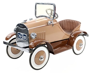 Restored 1930's Steelcraft Roadster Pedal Car